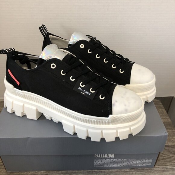 Palladium REVOLT HI TX In Black/Marshmallow Size 10 - Picture 1 of 9